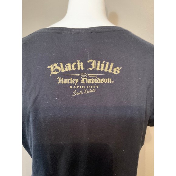 Women's Large Harley-Davidson T-Shirt Rapid City South Dakota - Picture 4 of 6